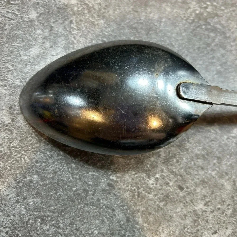 Vintage Ekco Stainless Steel Serving Spoon Made In USA Great Condition See Note